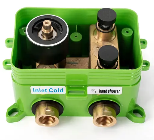 Душова система прихованого монтажу Rea Verso + Box brushed gold REA-P9150, Золотий - фото 6