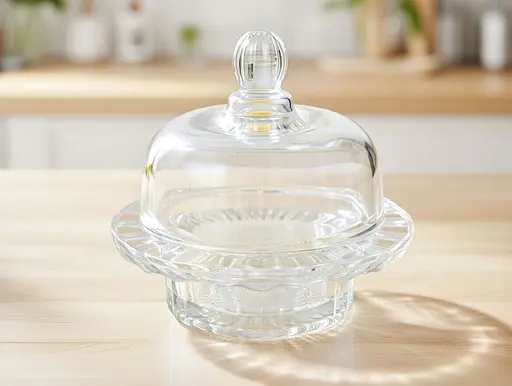 Лимонниця скляна Ristal з кришкою прозора BMTG336