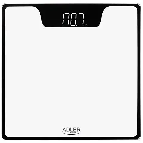 Ваги для ванної кімнати Adler AD 8174w LED max 180 кг - фото 1