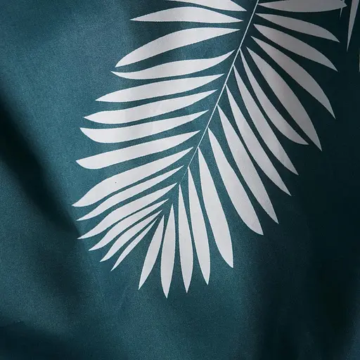 Комплект постельного белья Moon&Star Микросатин Premium Green Oasis Полуторный Евро 160х220 наволочки 2х70х70 - фото 6