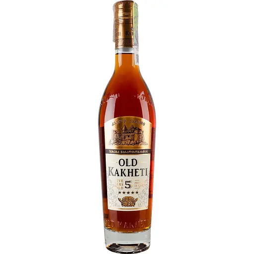 Бренді Old Kakheti 5 зірок 40% 0.5 л (86349) - фото 1