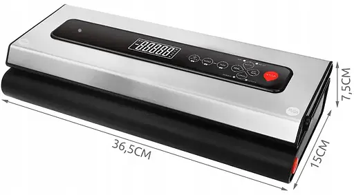 Вакууматор для продуктов Ruhhy 22533 со встроенными весами и резаком + 9 рулонов пленки - фото 3