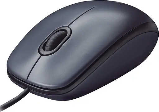 Миша Logitech M90 Full-Size Corded Mouse USB dark (910-001793 / 910-001794) - фото 3