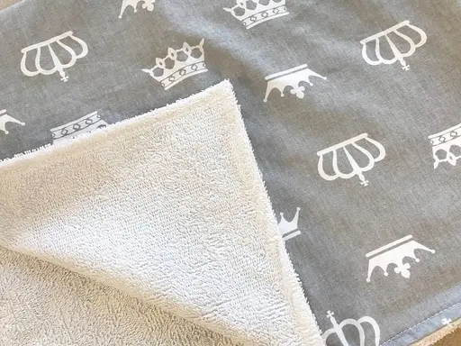 Непромокаемая пеленка Moontime "Короны на сером" - фото 2