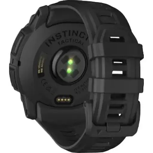 Смарт-часы Garmin Instinct 3 50mm AMOLED Tactical Edition Black with Black Band 010-03020-50 - фото 2