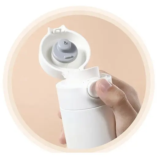 Термос Quange Stainless vacuum cup with Display BW401 темно синий - фото 4