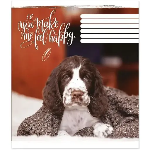 Зошит учнівський Пір'ячко Мiй пес 0063 24 аркуши - фото 1