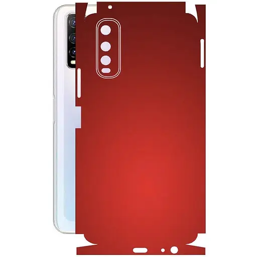 Захисна плівка StatusSKIN для Vivo Y70s Корпус Вініл червона матова - фото 1