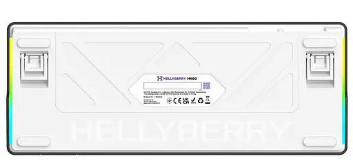 Клавіатура HATOR Hellyberry HK60 White-Violet (HK60) - фото 4