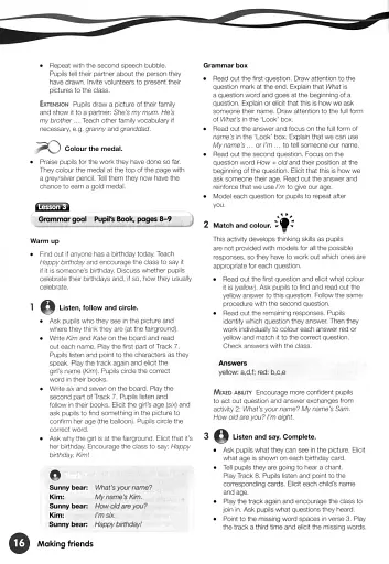 Grammar Goals. Level 1. Teacher's Book Pack - фото 6