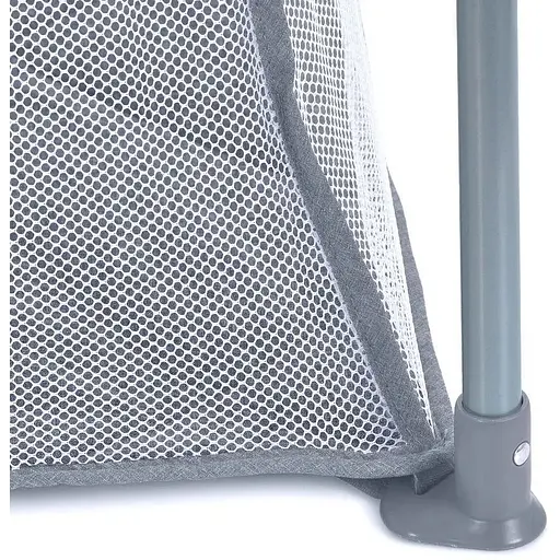 Манеж El Camino ME 1196 SWIFT 4 квадратный с матрасом и сумкой серый - фото 6