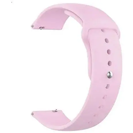 Ремінець Silicone 20 mm Watch Active/Galaxy S4 42 mm/Gear S2/Xiaomi Amazfit Фіолетовий - фото 1