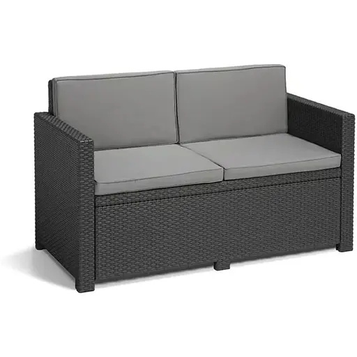 Комплект садовой мебели Allibert Keter Monaco set серый - фото 2