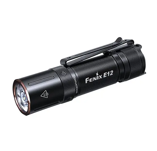 Ручний міні ліхтарик Fenix E12 V2.0 160лм 1хАА (Чорний)