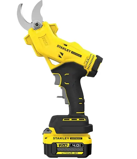 Ножницы садовые - аккумуляторный секатор Stanley FATMAX с АКБ и ЗУ SFMCPP32M1 - фото 2