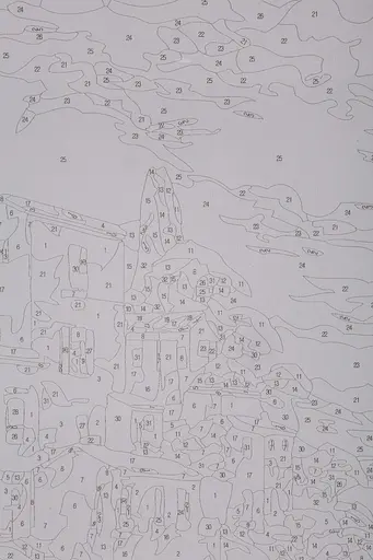 Набор для росписи по номерам "Прогулка вдоль моря" 40*50 см, IDEA2-GX47699, ТМ "99IDEAS" - фото 7