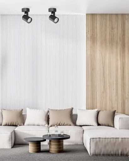 Світильник поворотний, спот Goldlux 328687 Lynx GU10 1x10W IP20 чорний - фото 2