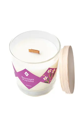 Свічка Весняна клумба 250 мл, 30 год Мініатюри (130 мл) - фото 2