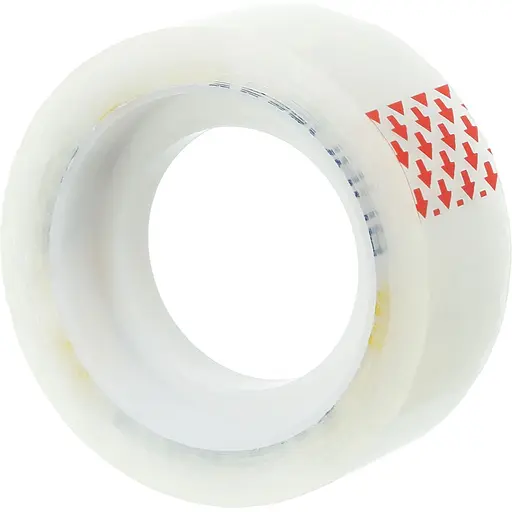 Клейкая канцелярская лента Buromax 18 мм х 20 м 8 шт. прозрачная (BM.7150-01) - фото 2