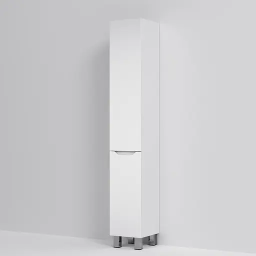 Пенал Am.Pm Gem S 30 см підлоговий білий білий M91CSL0306WG38, Білий - фото 4