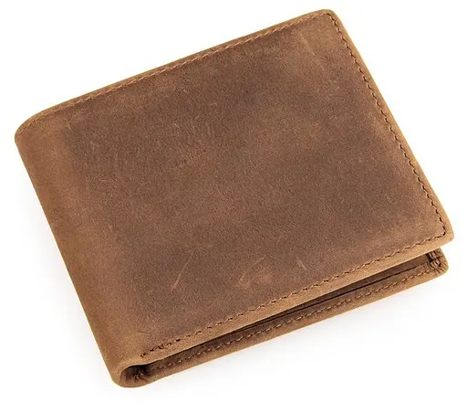 Мужской кожаный кошелек Vintage 11.5x9.5 см acs0015352 - фото 1