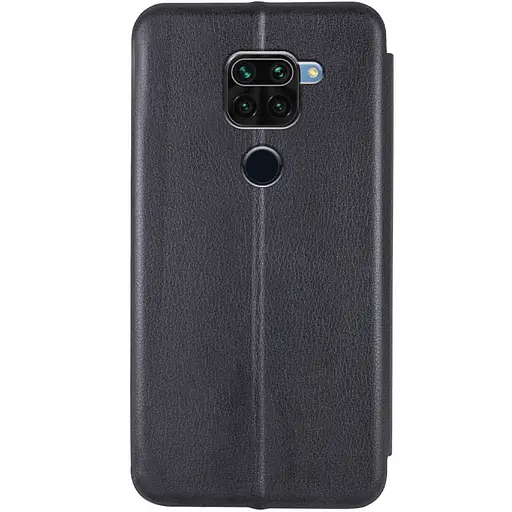 Чехол-книжка кожаный Epik Classy для Xiaomi Redmi Note 9/Redmi 10X Черный - фото 3