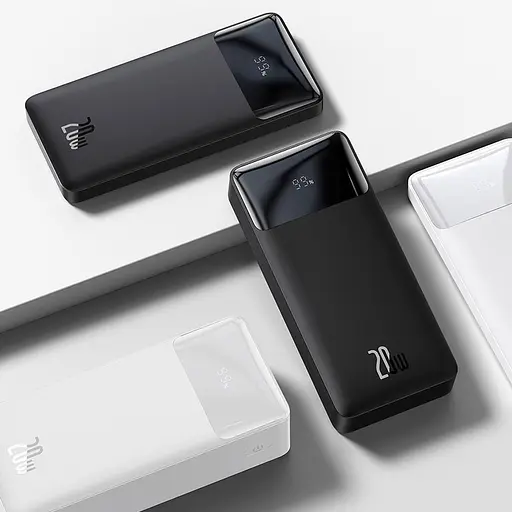 Зовнішній акумулятор Baseus Bipow Overseas 20W 10000mAh Black (PPBD050301) [79289] - фото 5