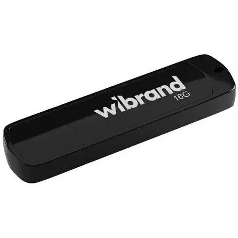 Флеш накопитель USB 16Gb Wibrand Grizzly черный USB 2.0 (WI2.0/GR16P3B) - фото 1
