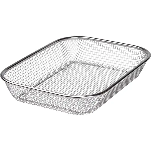 Багатофункціональне сито-кошик Zhongjing HP-19-23-L для миття овочів і фруктів, кухонних аксесуарів 37.5х27.5х6.8 см  - фото 1