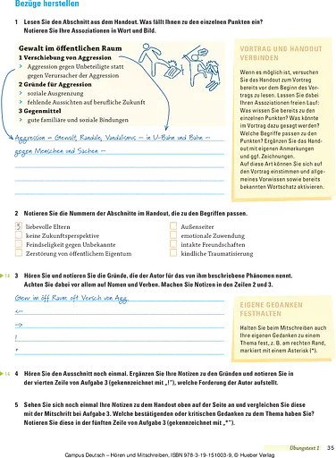 Campus Deutsch. Hören und Mitschreiben mit Audio-CD - фото 10