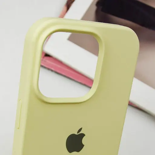 Чохол Epik Silicone Case Full Protective AA для Apple iPhone 15 Pro Max 6.7 Жовтий/Mellow Yellow - фото 3