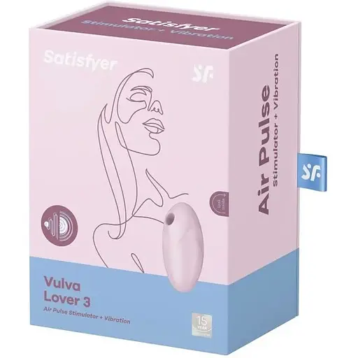 Вакуумный стимулятор Satisfyer Vulva Lover 3 Pink - фото 4