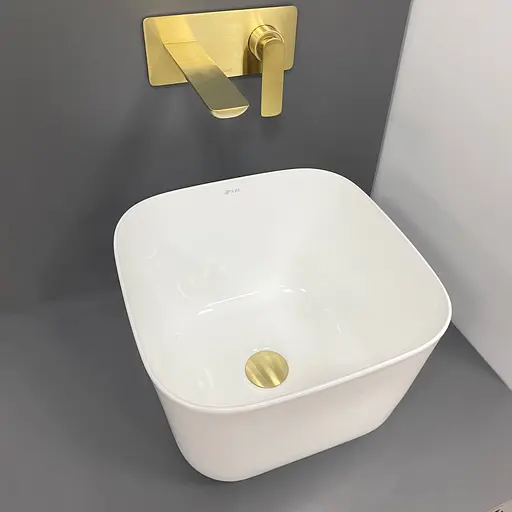 Умивальник VBI Demonte white накладний VBI-016602, Білий - фото 3