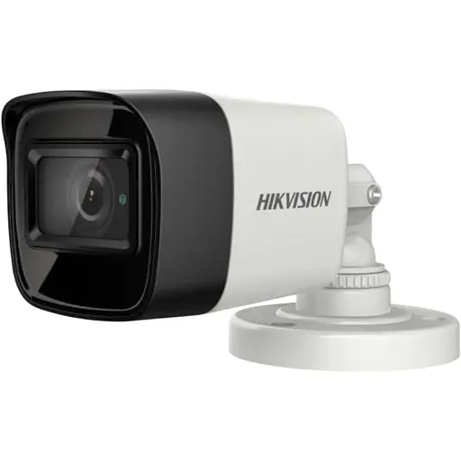 Камера HDTVI Hikvision DS-2CE16H8T-ITF (3.6 мм), 5 Мп, CMOS, 1944p/25 fps, 0.003 Lux, день/ночь, ИК подсветка до 30 м, IP67, 158х61х58 мм