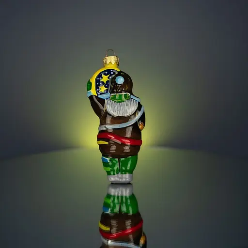 Ялинкова прикраса Різдвяні історії Колядник скло (4820001045192) - фото 4