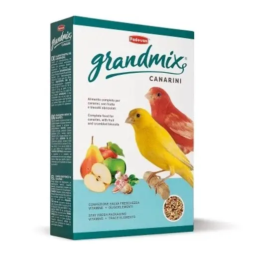 Корм для птахів Padovan GrMix Canarini для канарок 400 г (8001254002750)
