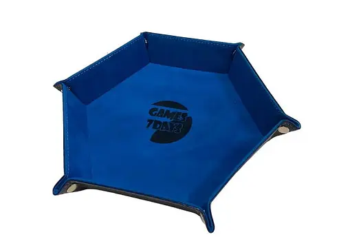 Настільна гра Games 7 Days Лоток для кубиків Hexagon dice tray - Light blue (g7dhexdt02) - фото 2