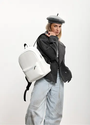 Жіночий рюкзак Sambag Talary білий 35 х 25 х 12 см (35312008) - фото 4