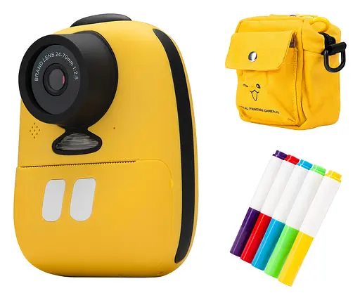 Дитяча камера Redleaf BOB з принтером, жовтий - фото 1