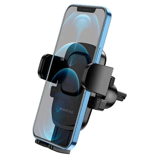 Автотримач для телефона BOROFONE BH69 air outlet car holder Black - фото 6