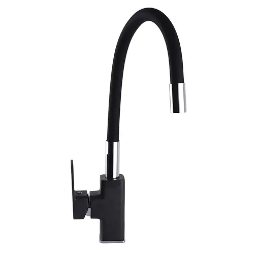 Смеситель для кухни Globus Lux Milano GLM-203LR-1-Onix Черный матовый - фото 3