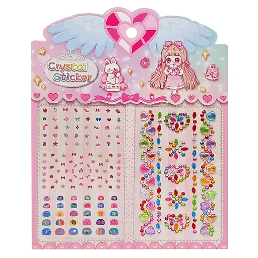 Наклейка камни Bambi XY-008-2(Multi-Color) для авто, ноутбуков, телефонов - фото 1