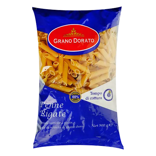 Макароны перья Grano Dorato Penne Rigate 500 г (1188003)