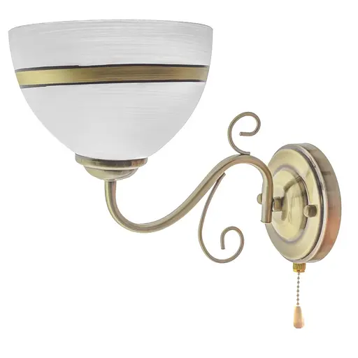 Бра Brille LK-570W/1 настінне накладне класичне E27 AB