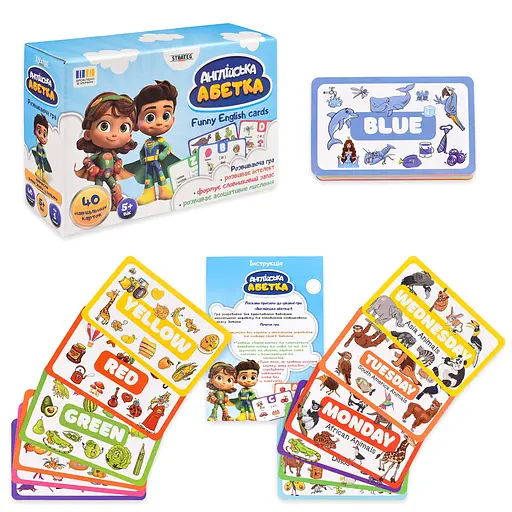 Настільна гра  Strateg Англійська абетка (31034) - фото 8