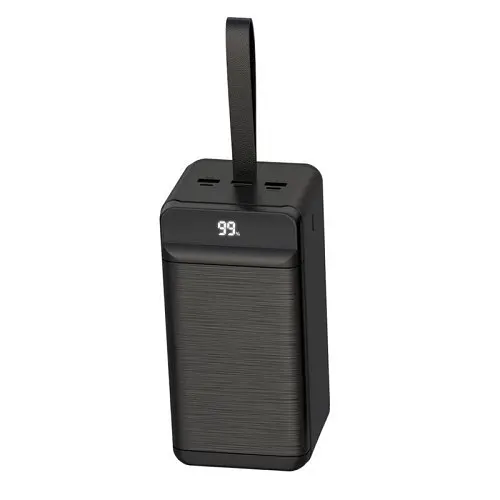 Універсальна мобільна батарея XO PR160 PD20W/QC22.5W 80 000 mAh Чорний - фото 1