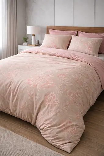 Комплект постельного белья евро 200х220 см сатин комбинированный TC303376217 - фото 2