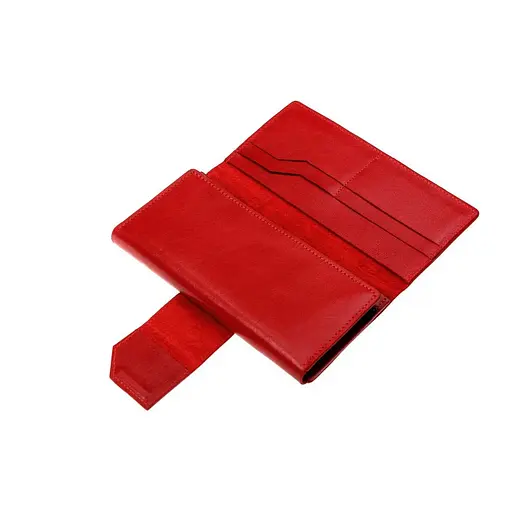 Женский кожаный кошелек Grande Pelle 19.5х10х3 см acs0029346 - фото 3