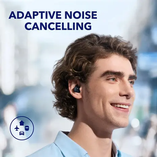 Bluetooth-гарнітура Anker SoundCore Space A40 Black (A3936G12) - фото 9