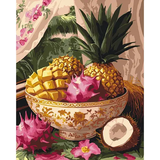 Картина по номерам "Тропические дары" Art Craft 12058-AC 40х50 см - фото 1